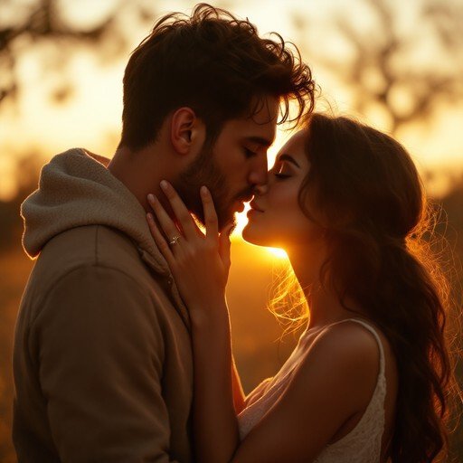 Golden hour romance